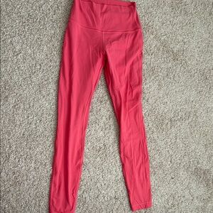 Pink Lulu Double align leggings